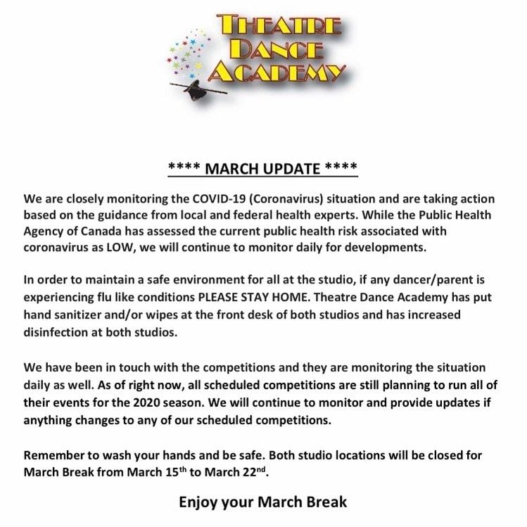 March Update March Update